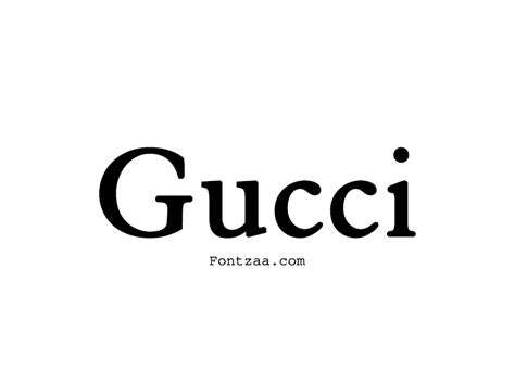 gucci handwritten font